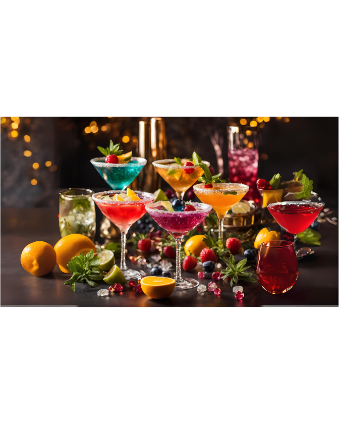 Sparkling Side Notes - Crystal Cocktails: Mixing Drinks with a Side of Energy - Margeaux's Majestic Crystals