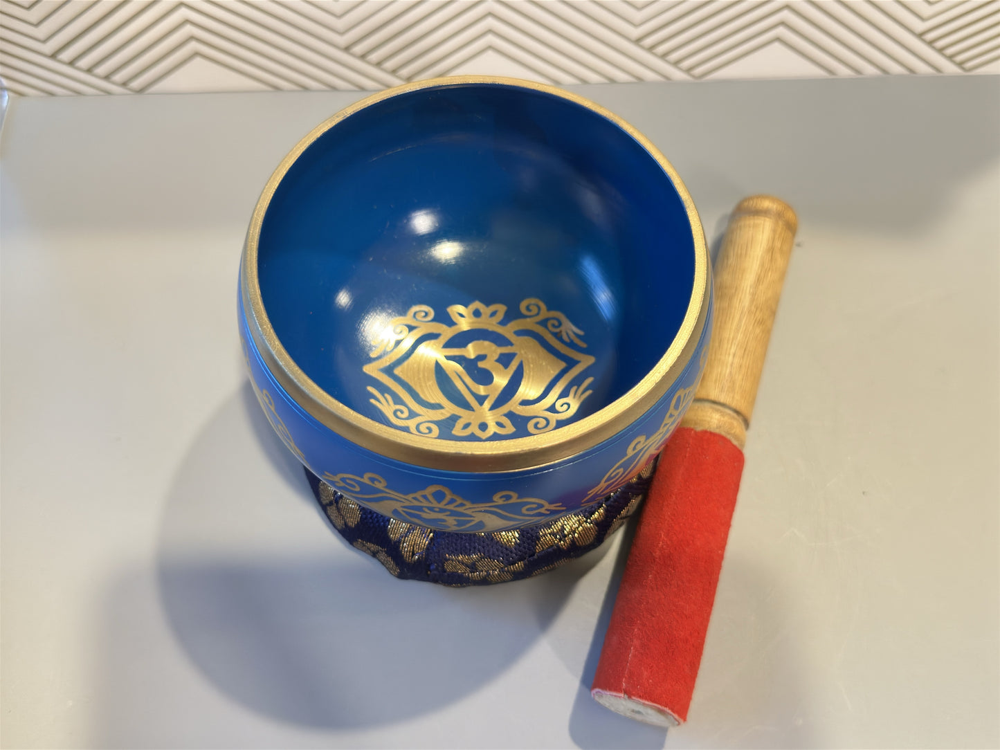 Chakra Tibetan Singing Bowls Dark Blue Third Eye - Margeaux's Majestic Crystals
