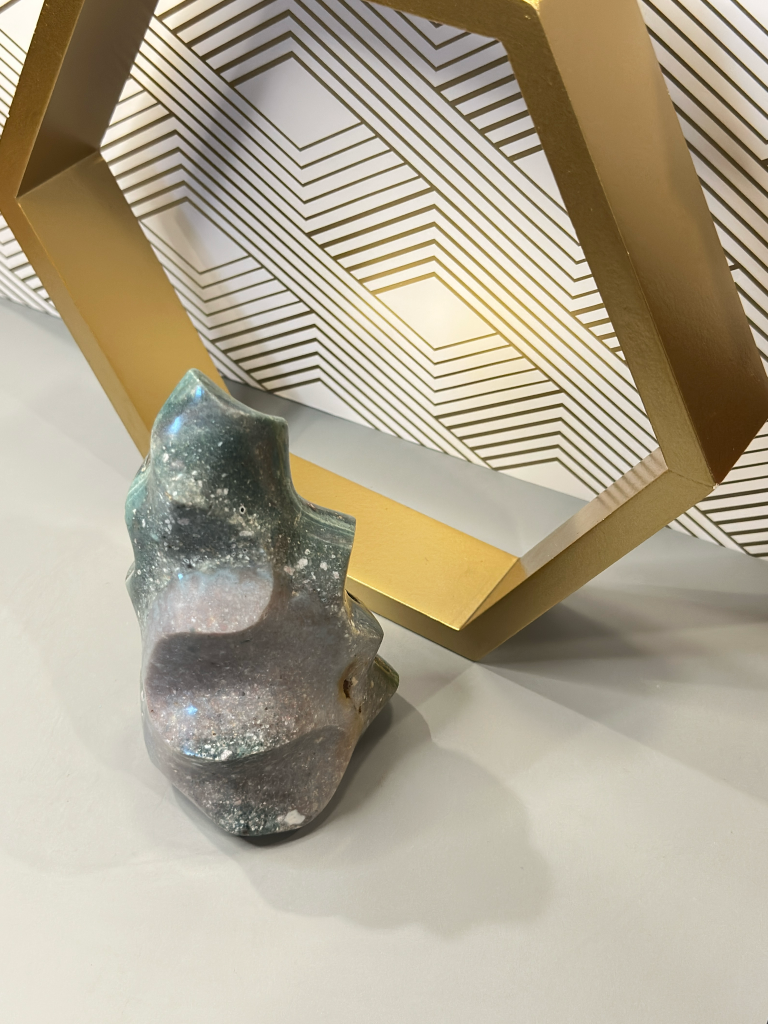 Ocean Jasper Flame: Flow with Joy, Release with Grace