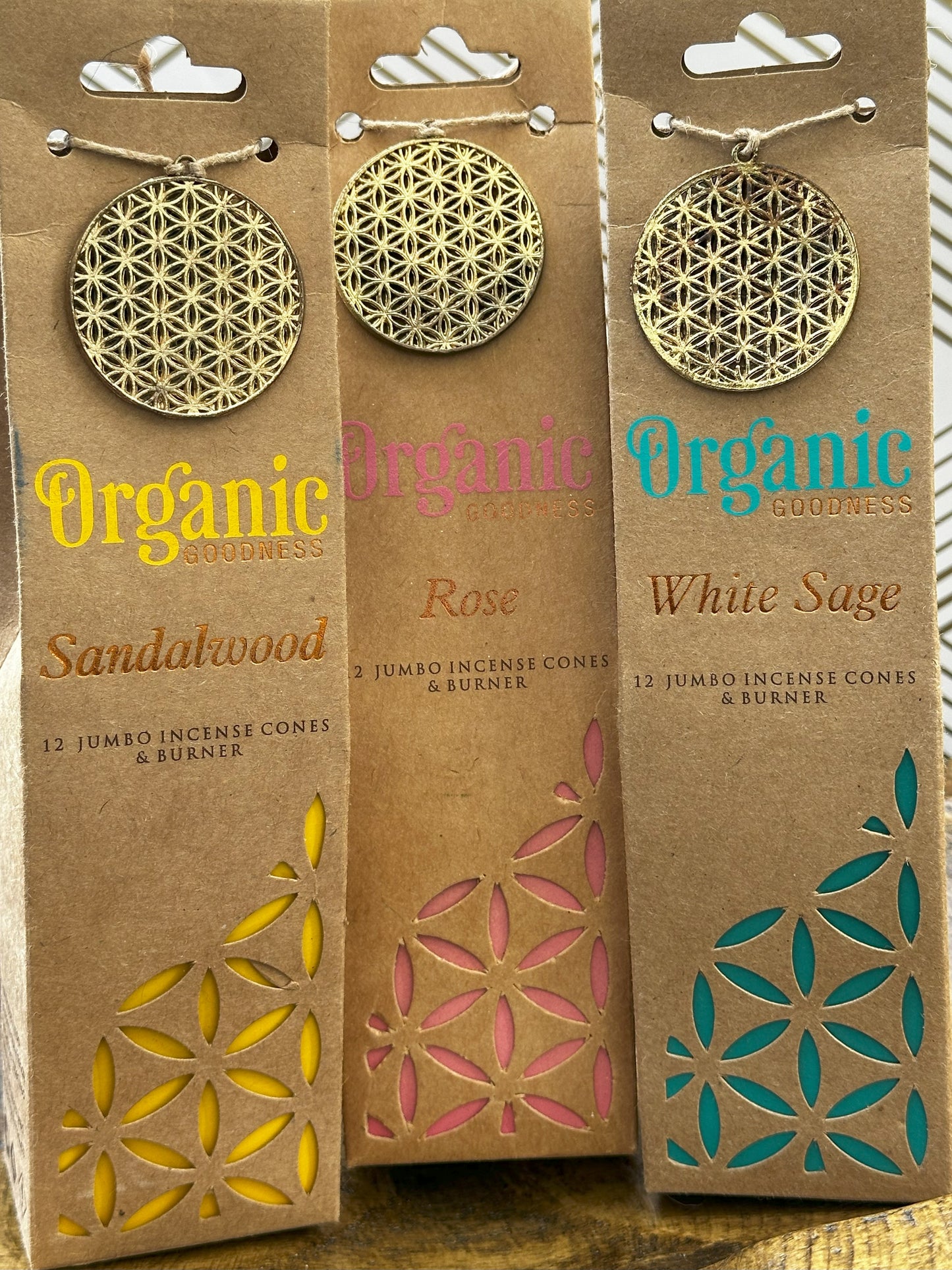 Sandalwood Incense Cones: Immerse Yourself in Earthy Tranquility - Margeaux's Majestic Crystals