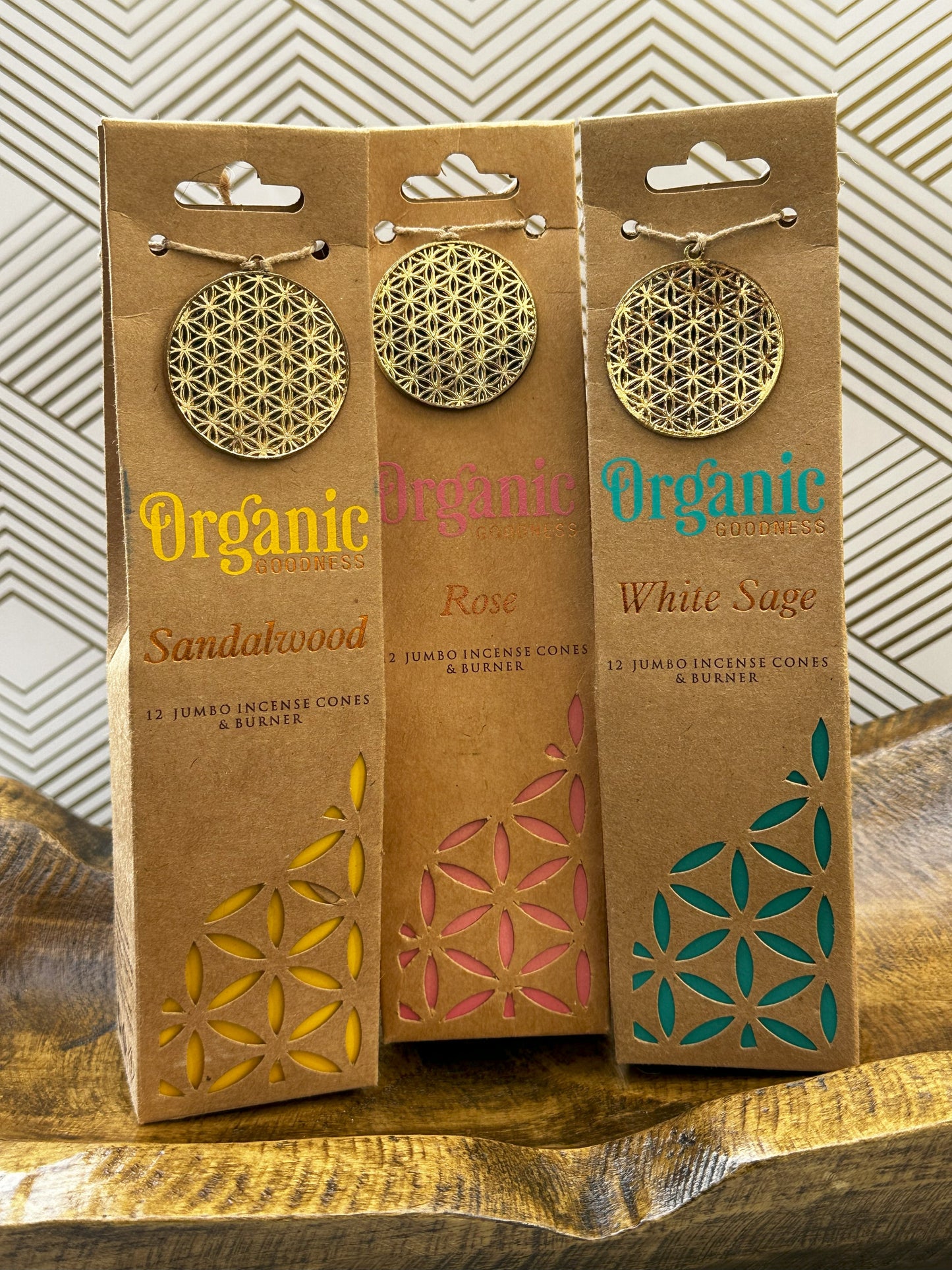 Sandalwood Incense Cones: Immerse Yourself in Earthy Tranquility - Margeaux's Majestic Crystals