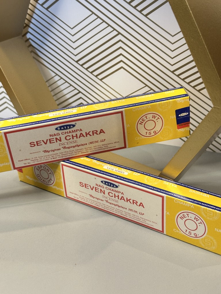 Seven Chakra Incense: Balance, Align, Awaken