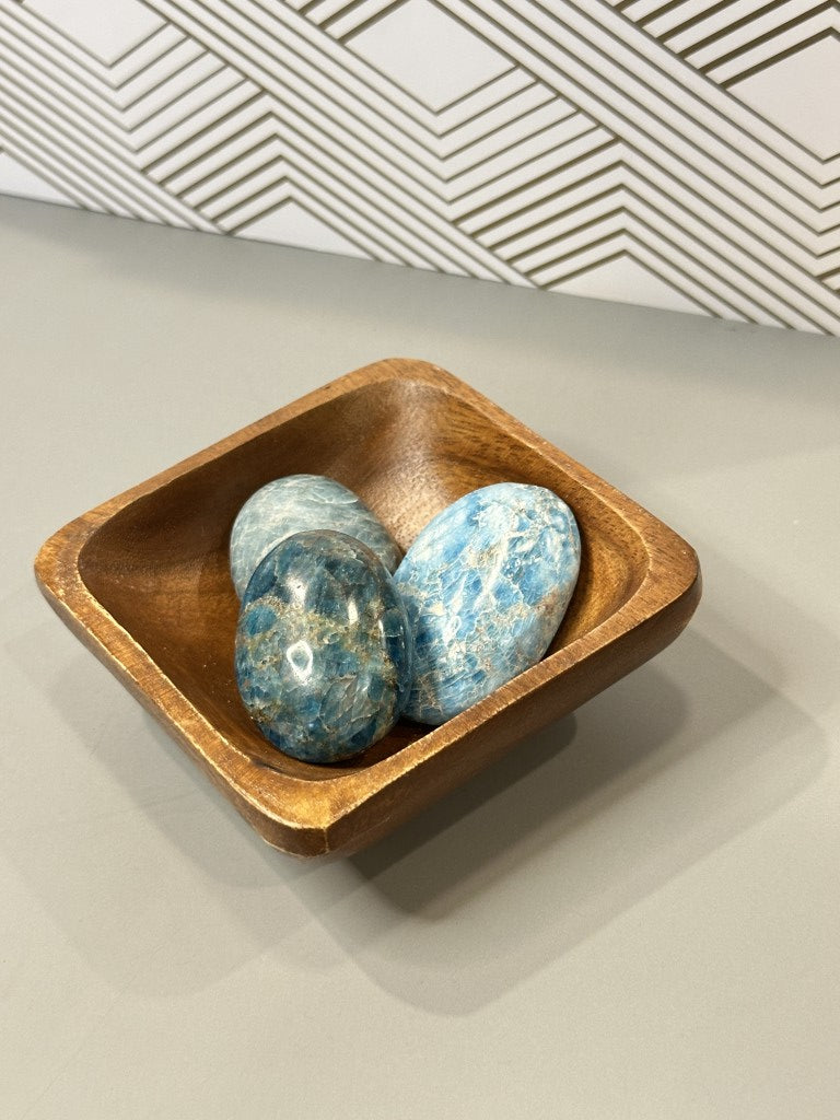 Apatite Madagascar Palm Stones: Motivation, Clarity & Inner Vision Inspire Your Mind & Ignite Your Spirit