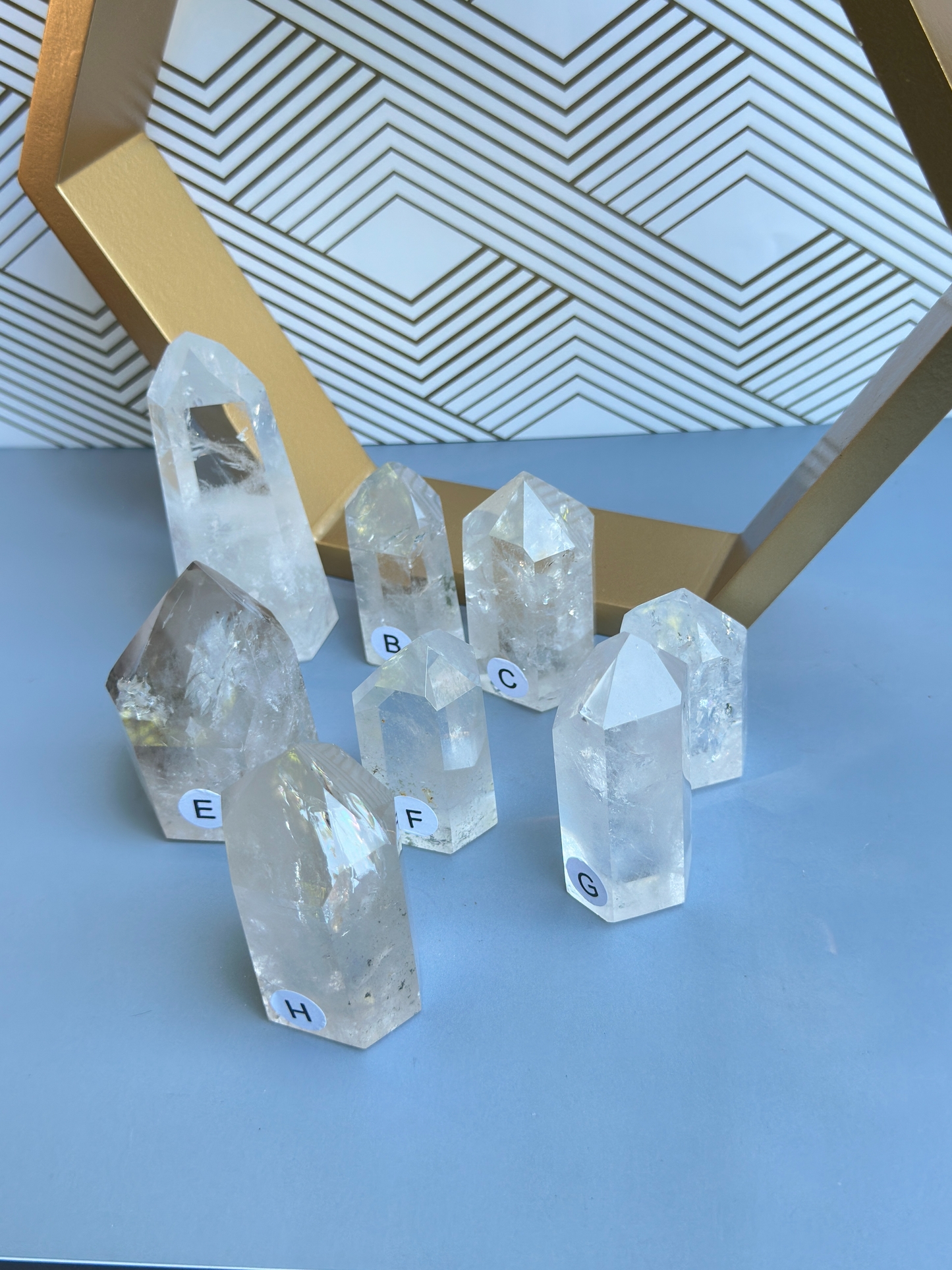 Brazilian Clear Quartz Tower | Crown Chakra Crystal | Master Healer Amplification Clarity Manifestation