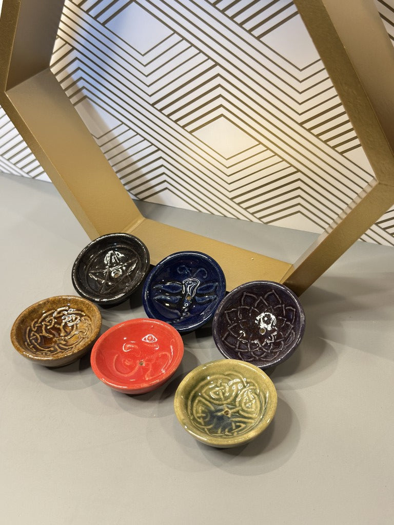 Ceramic Bowl Incense Holders: A Sacred Space for Smoke and Intention
