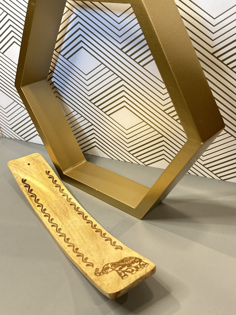 Engraved Wooden Incense Holders: Sacred Symbols for Daily Ritual