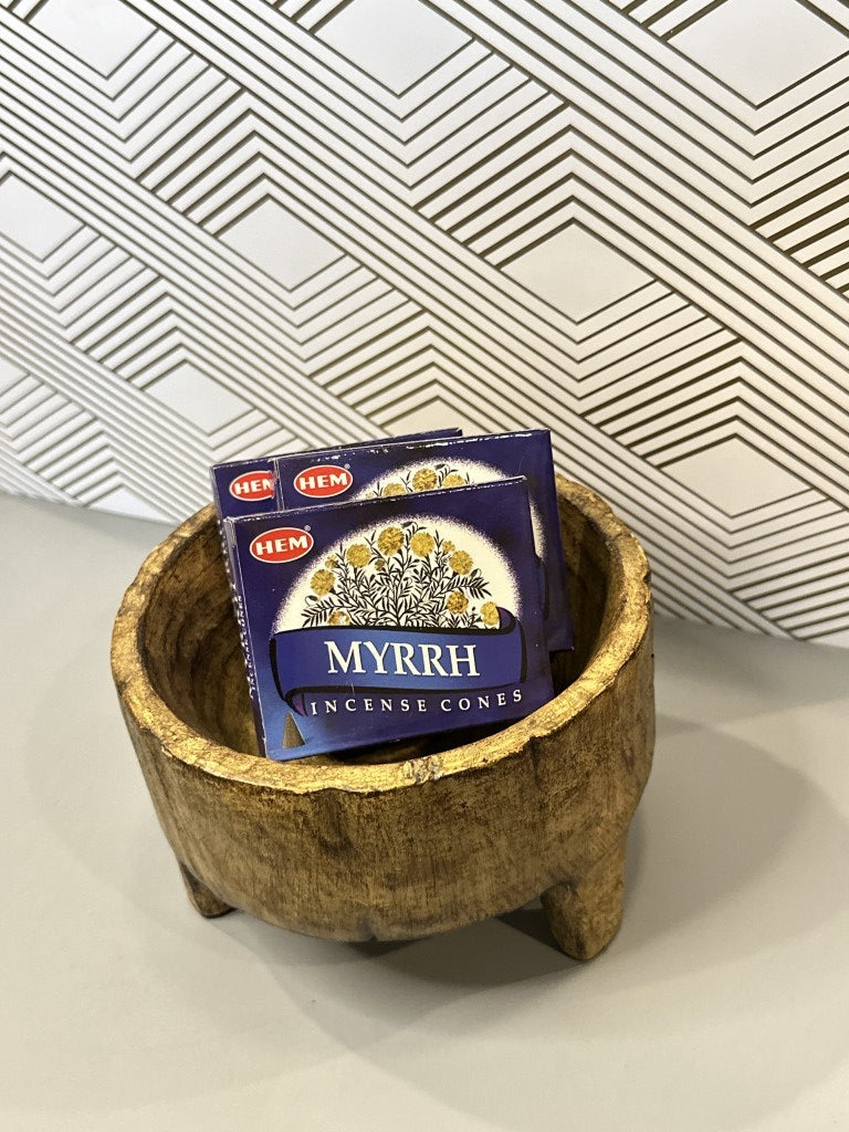 Myrrh Cones: Sacred Smoke for Spiritual Clarity