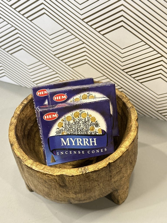 Myrrh Cones: Sacred Smoke for Spiritual Clarity