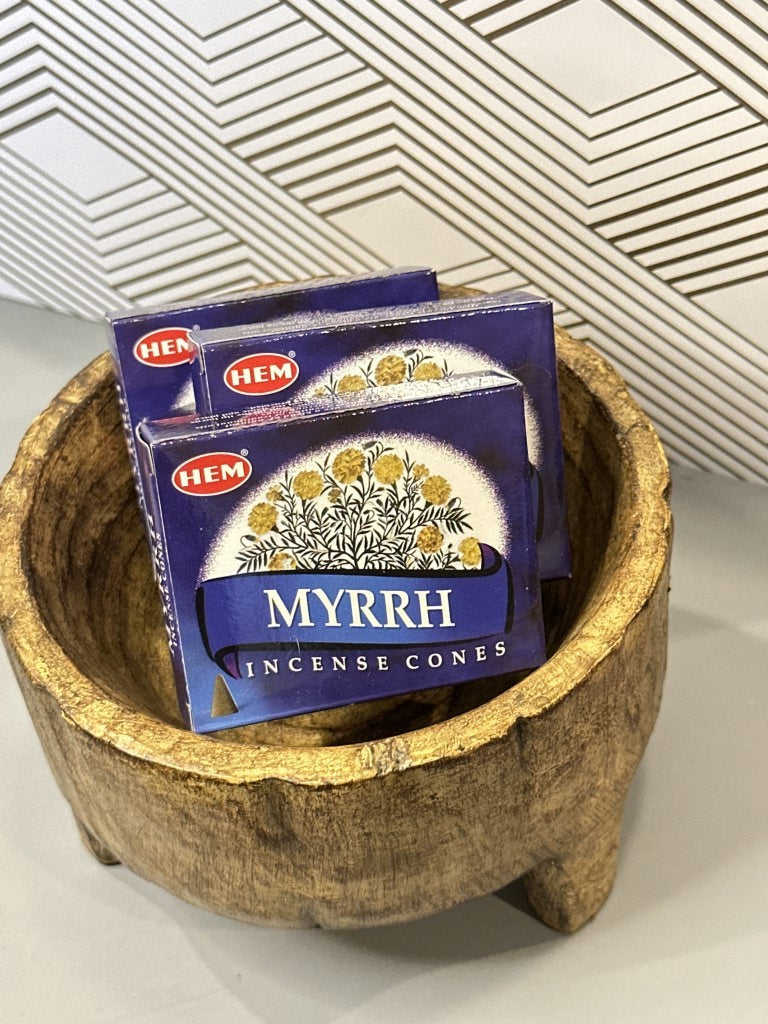 Myrrh Cones: Sacred Smoke for Spiritual Clarity