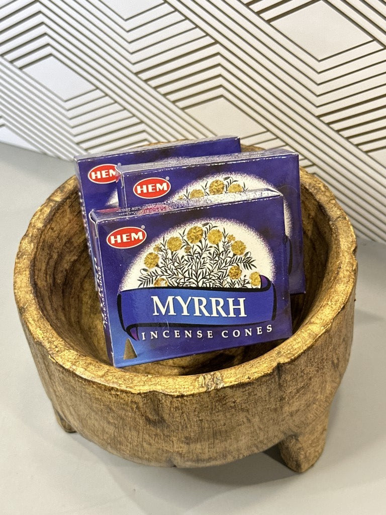 Myrrh Cones: Sacred Smoke for Spiritual Clarity