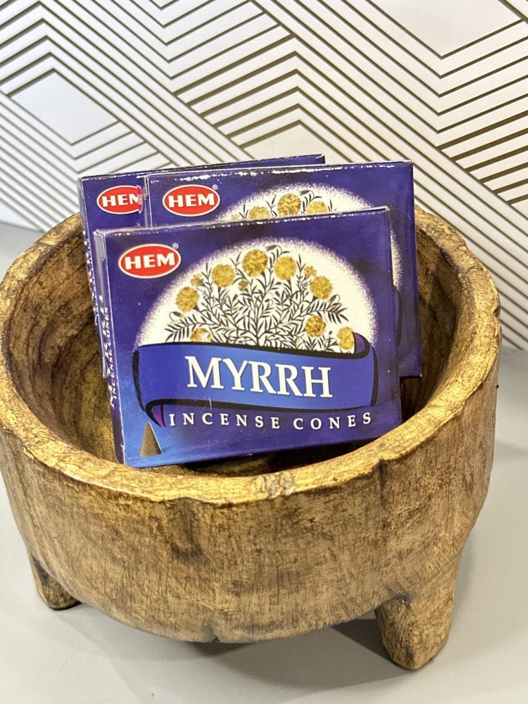 Myrrh Cones: Sacred Smoke for Spiritual Clarity