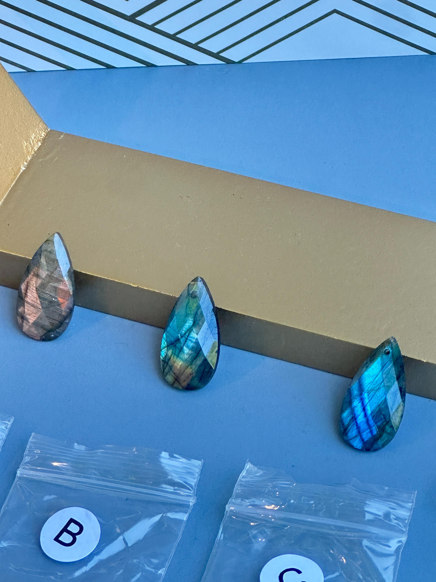 Labradorite Pendant | Third Eye Throat Chakra | Intuition Protection Transformation Crystal Necklace