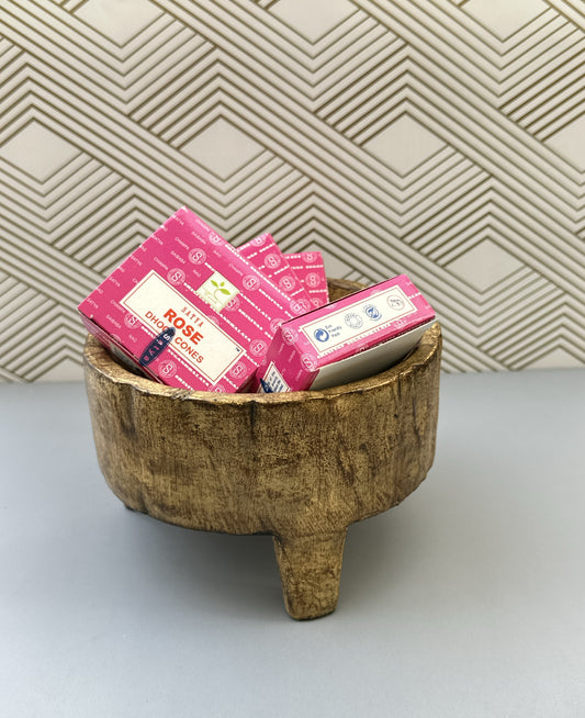 Rose Incense Cones: Embrace Love and Serenity - Margeaux's Majestic Crystals