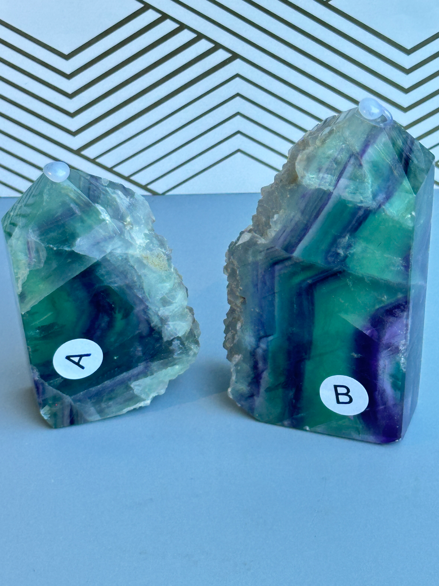 Rainbow Fluorite Freeform | Third Eye Crown Chakra | Mental Clarity Focus Creativity Learning Stone