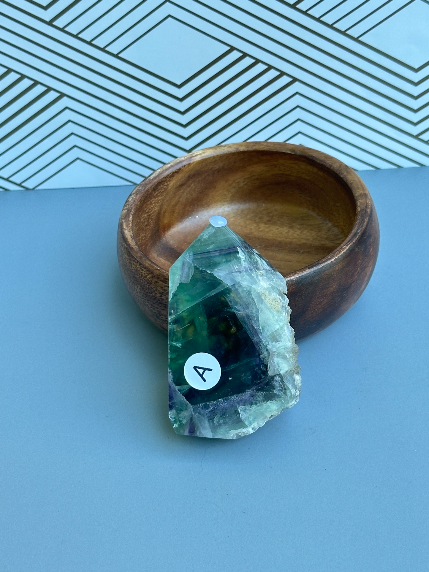 Rainbow Fluorite Freeform | Third Eye Crown Chakra | Mental Clarity Focus Creativity Learning Stone