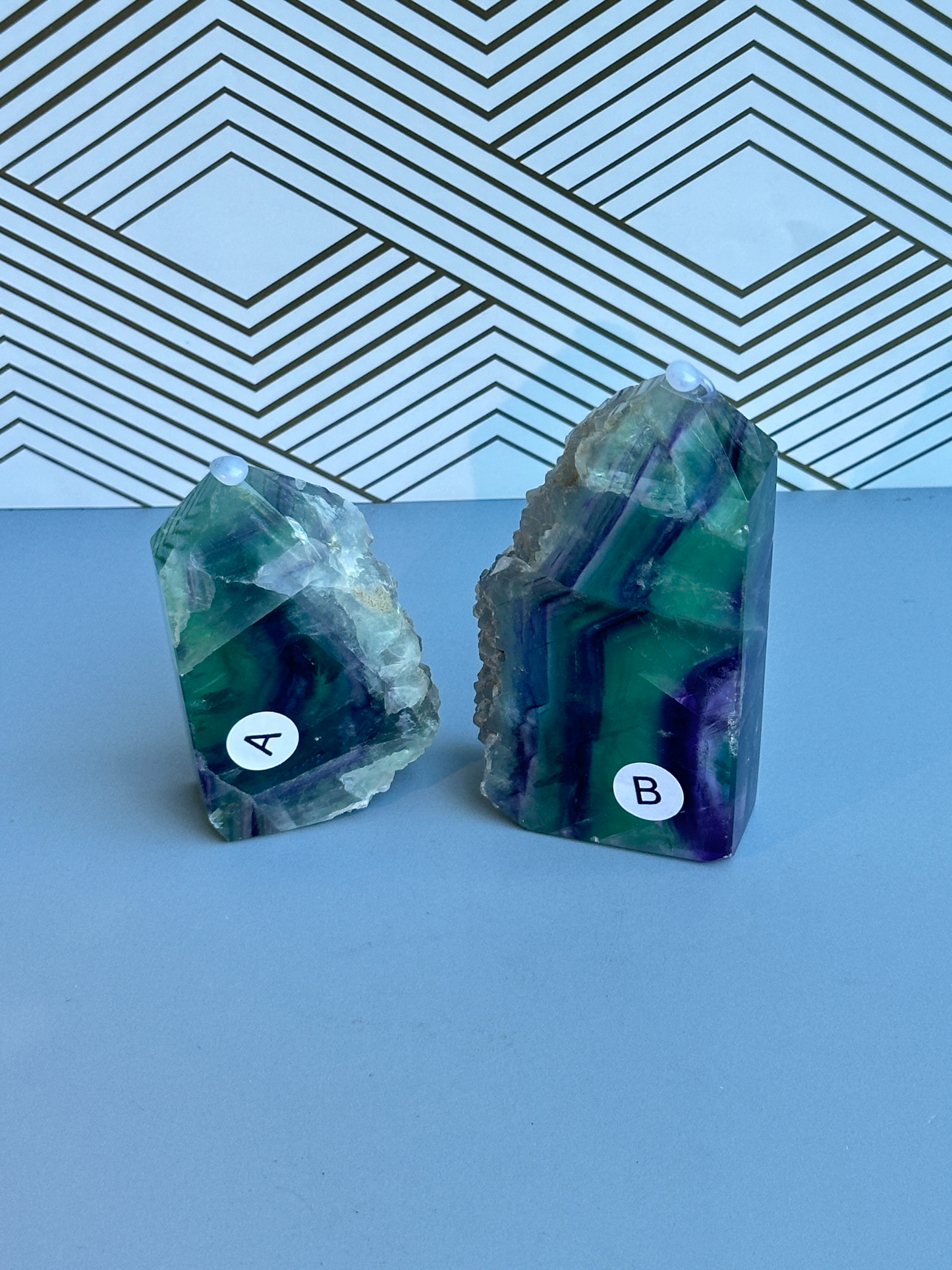 Rainbow Fluorite Freeform | Third Eye Crown Chakra | Mental Clarity Focus Creativity Learning Stone