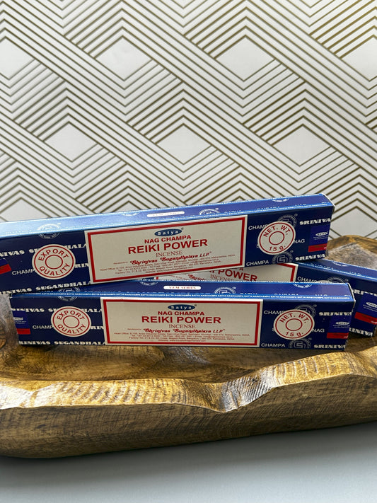 Reiki Power Incense: Elevate Your Healing Practices - Margeaux's Majestic Crystals