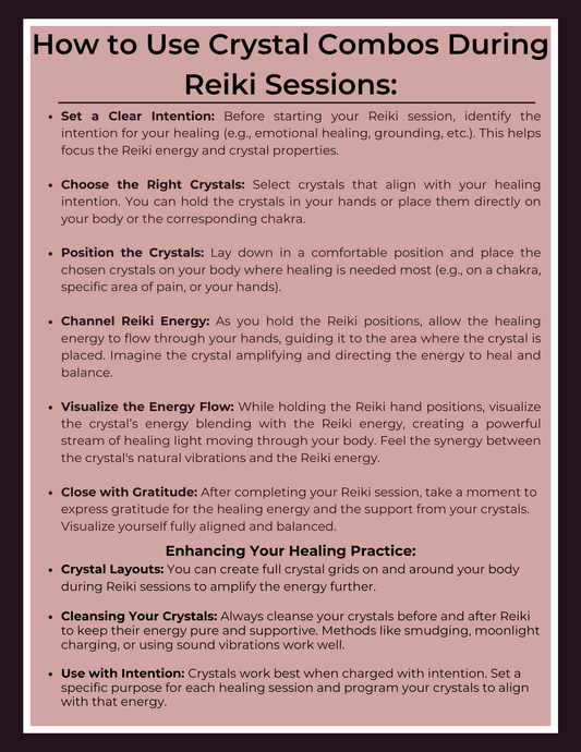 Reiki & Crystal Healing Guide: Amplify Your Healing Practice - Margeaux's Majestic Crystals